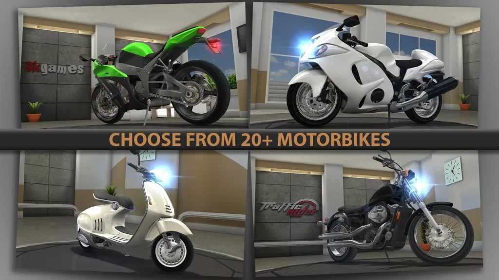 traffic rider mod apk